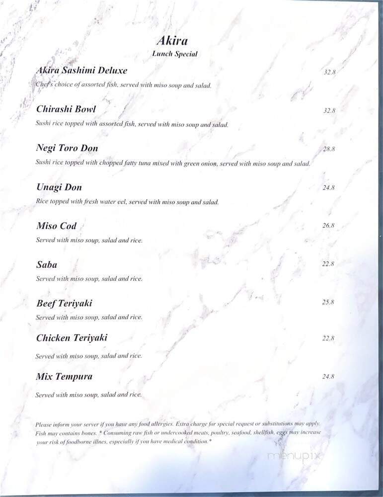 Menu page 5