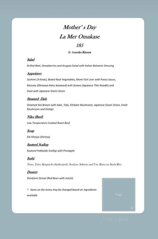 Menu page 4