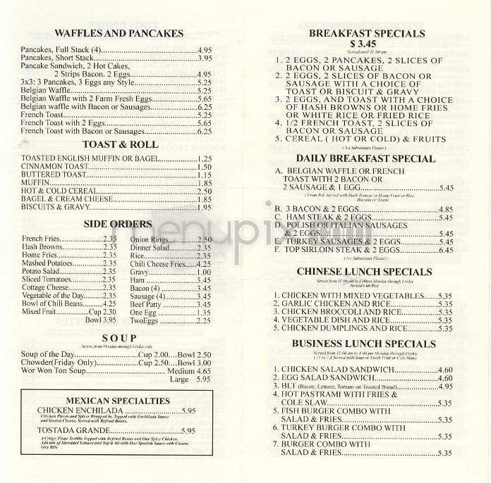 Menu page 2