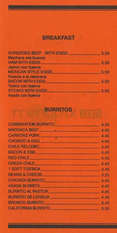 Menu page 2