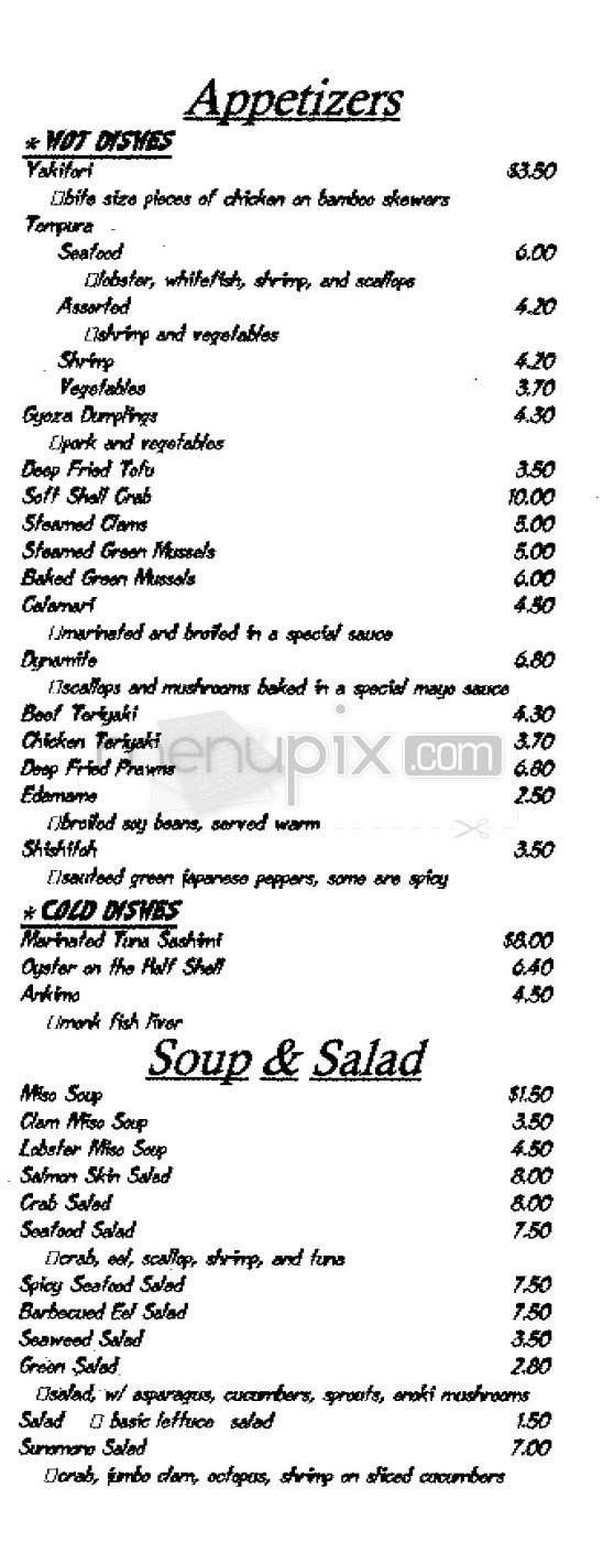 Menu page 2