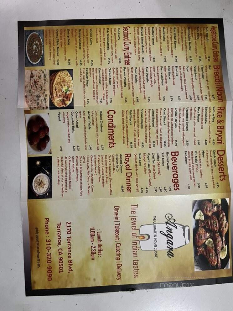 Menu page 1