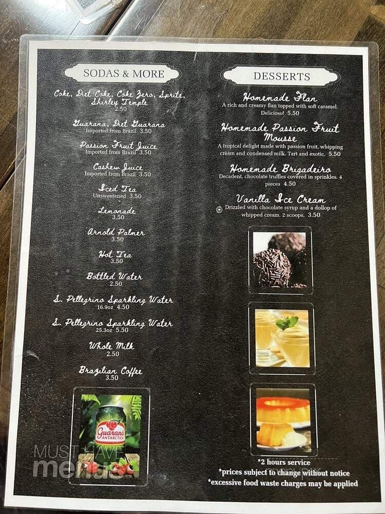 Menu page 2