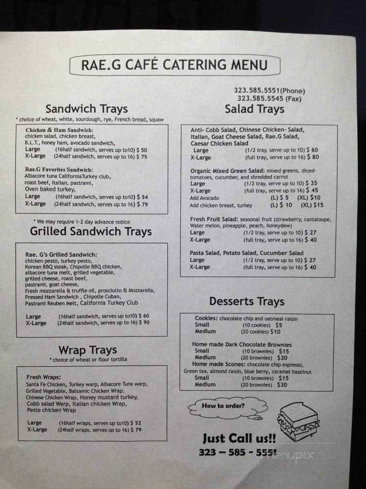 Menu page 3