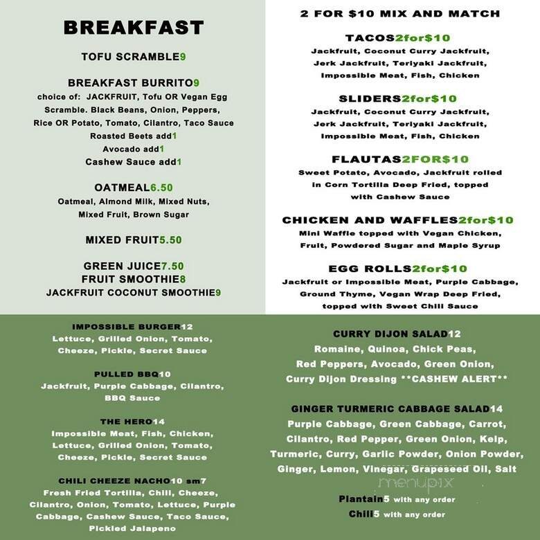 Menu page 2