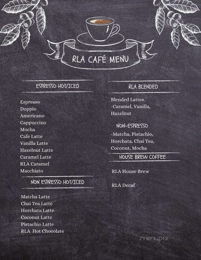 Menu page 1