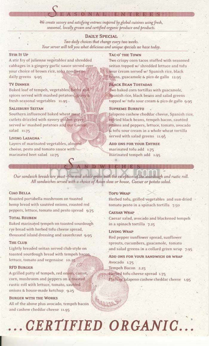 Menu page 2