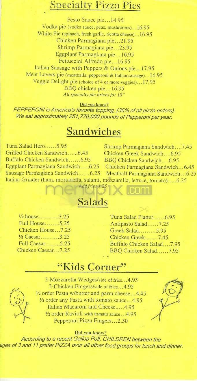 Menu page 3