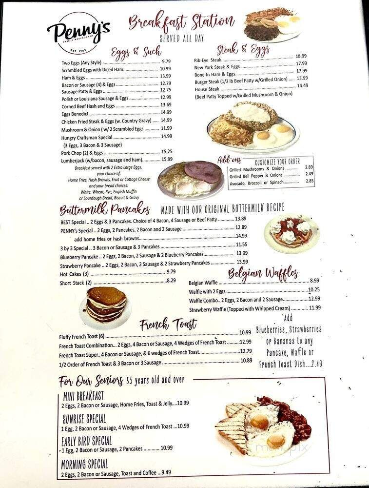 Menu page 1