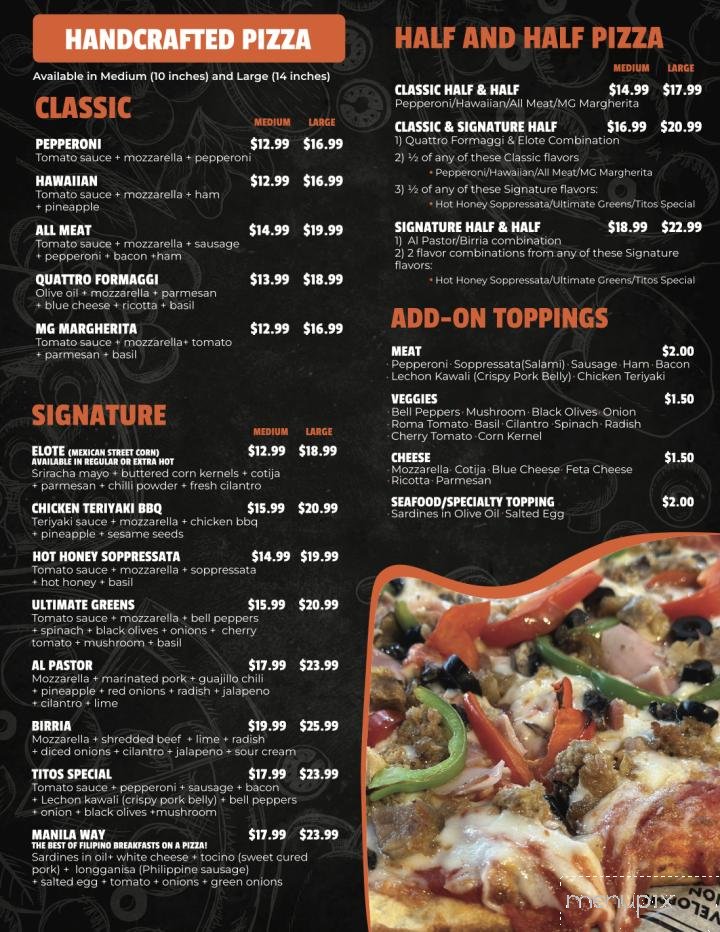 Menu page 2