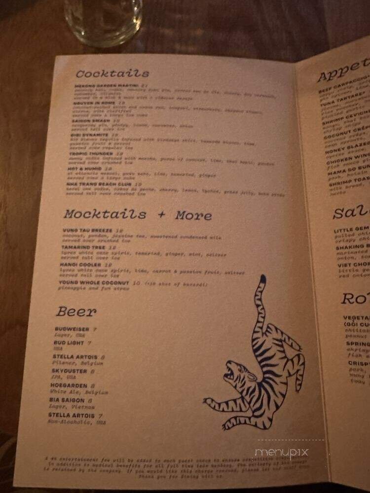 Menu page 6