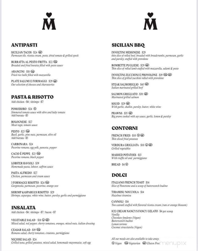 Menu page 2