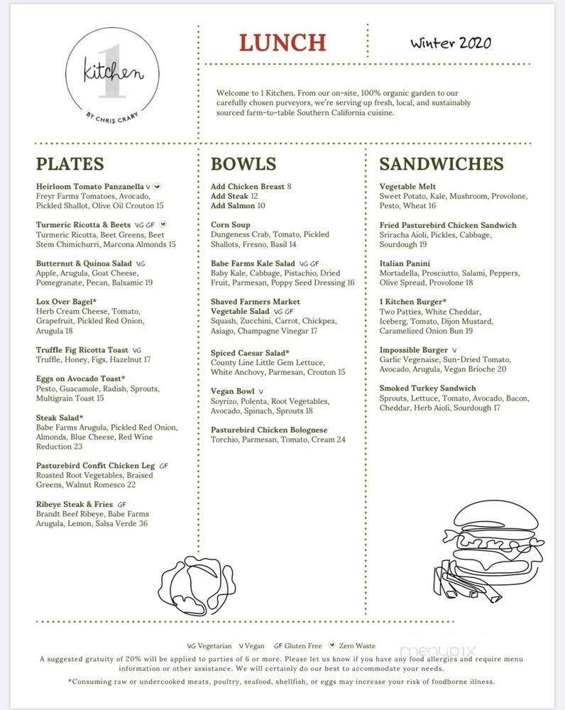 Menu page 2