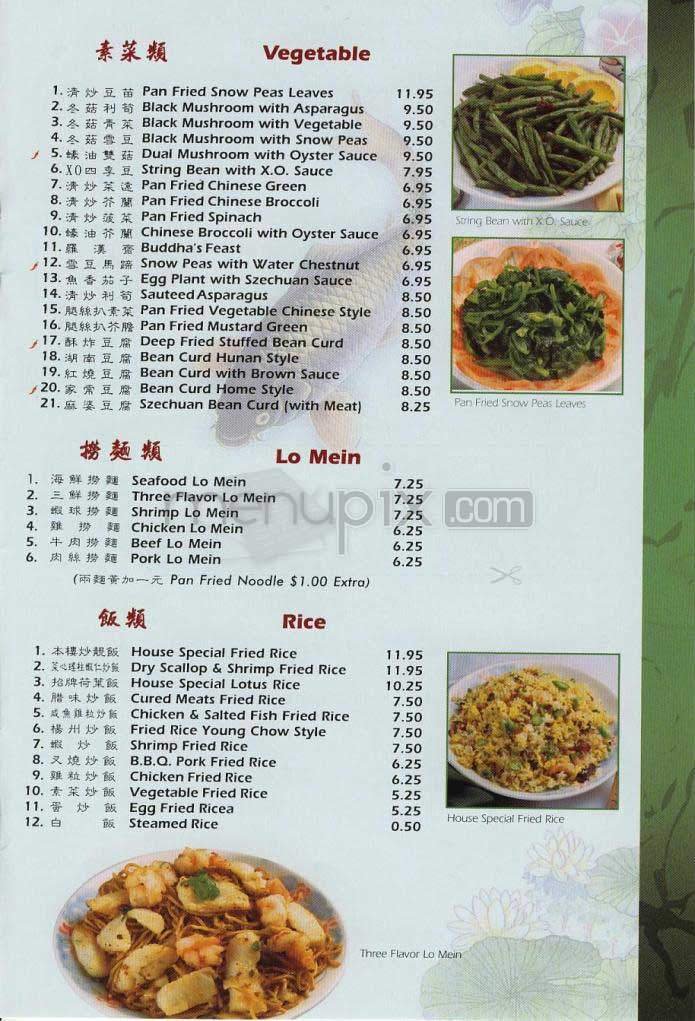 Menu page 7