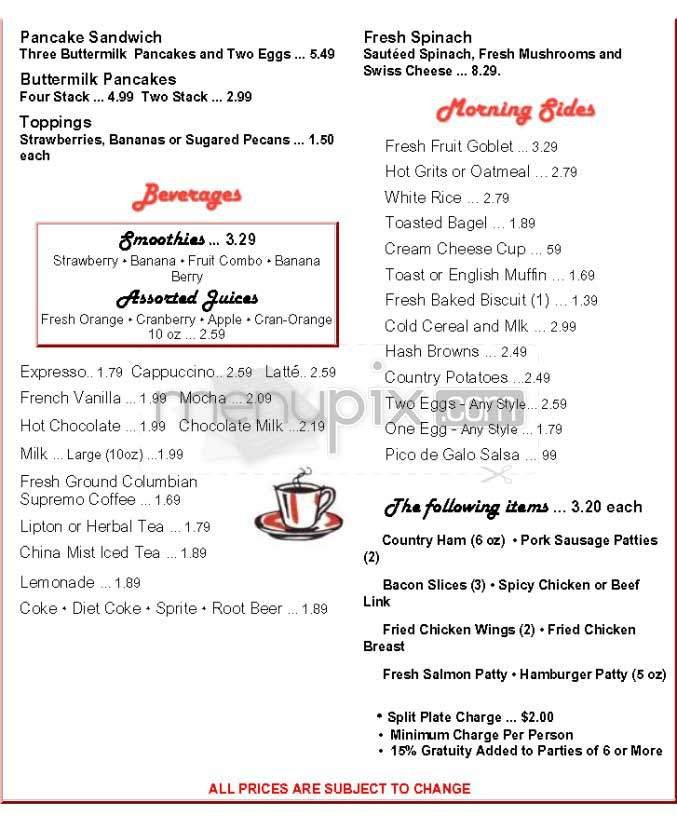 Menu page 2