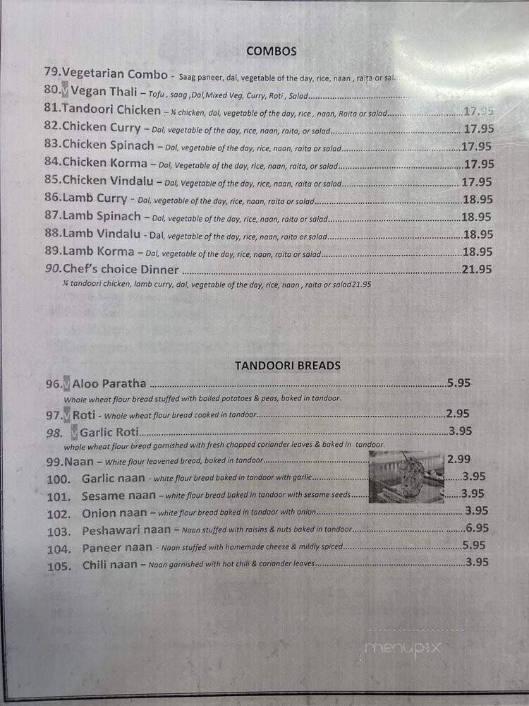 Menu page 2