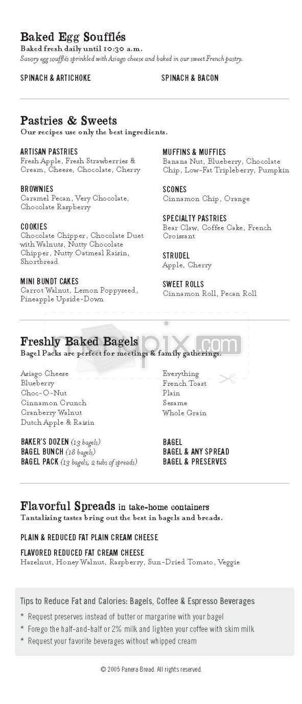 Menu page 2