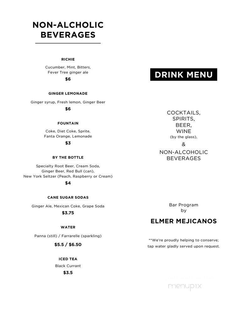 Menu page 5
