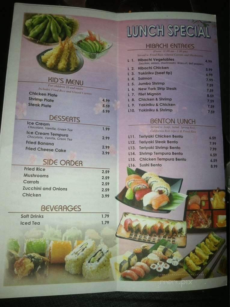 Menu page 3