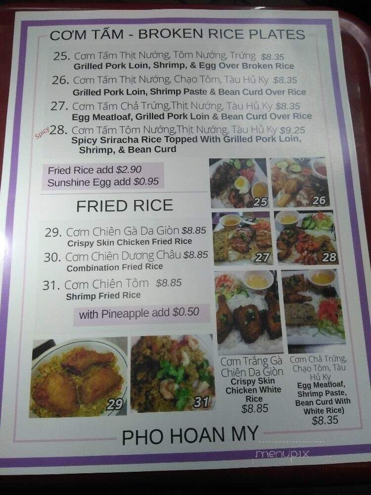 Menu page 6
