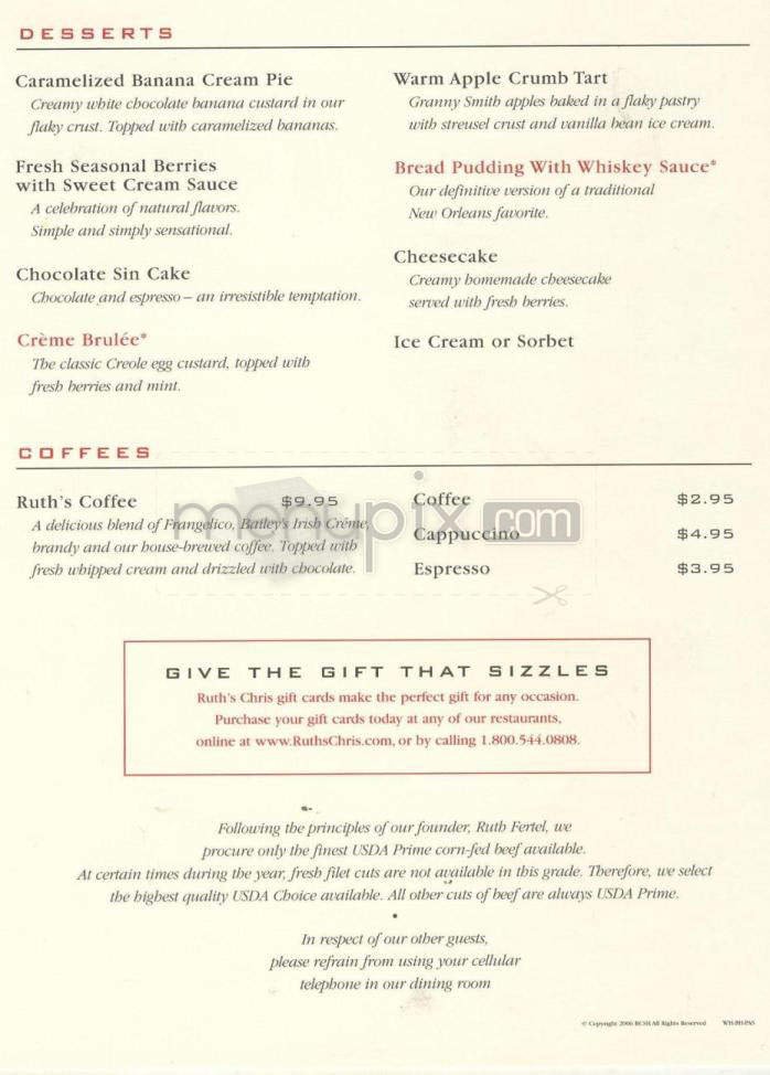Menu page 6