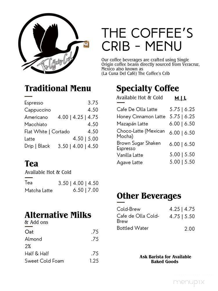 Menu page 1