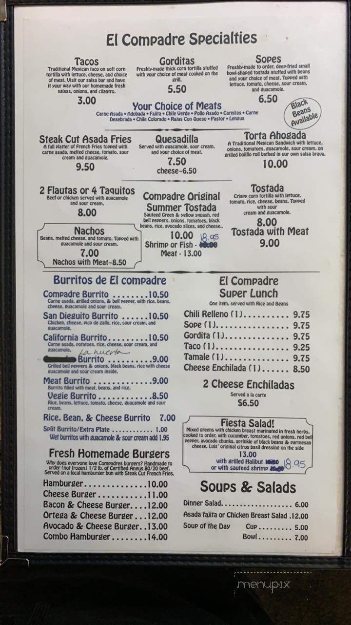 Menu page 2