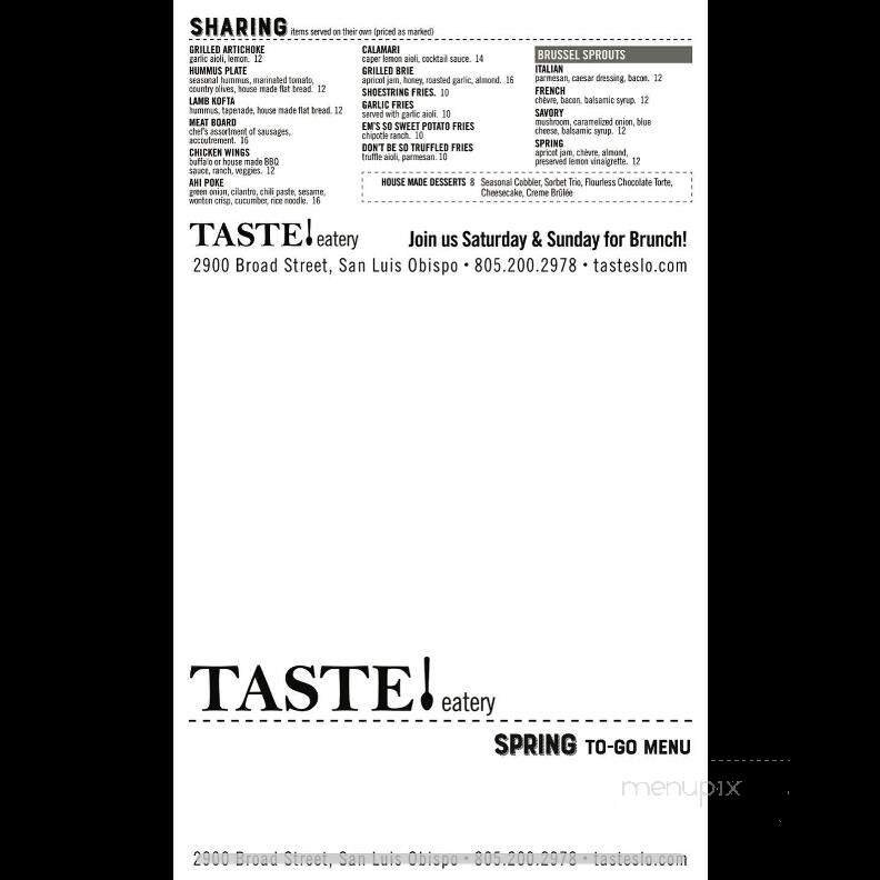 Menu page 3