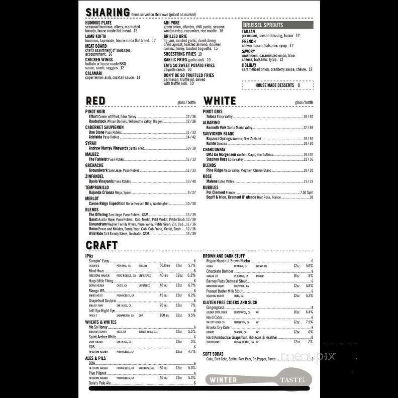 Menu page 7