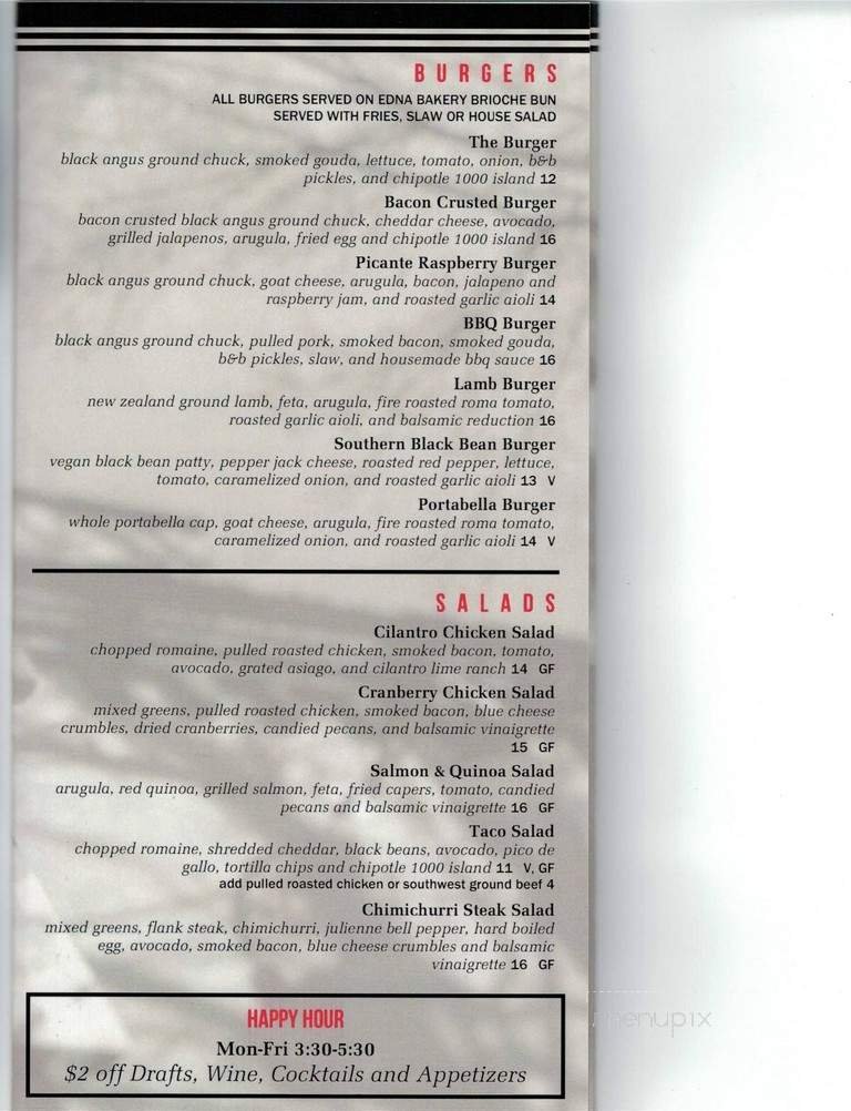 Menu page 5
