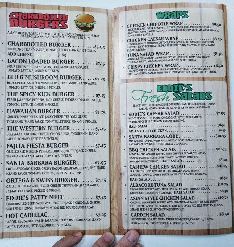 Menu page 3