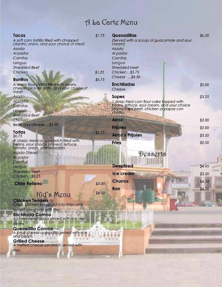 Menu page 4