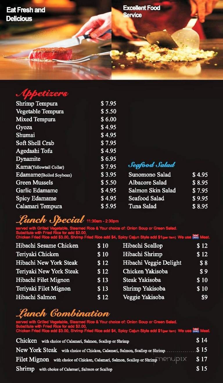 Menu page 2