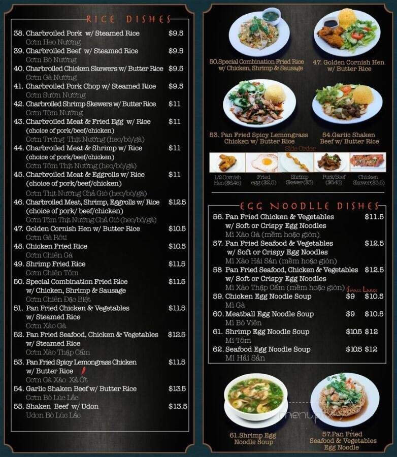 Menu page 2