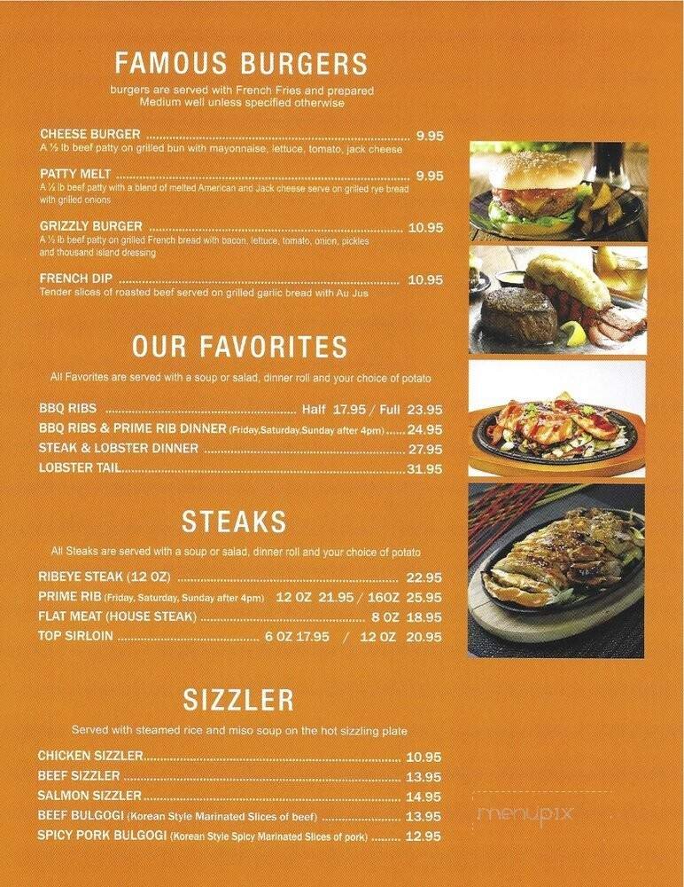 Menu page 2