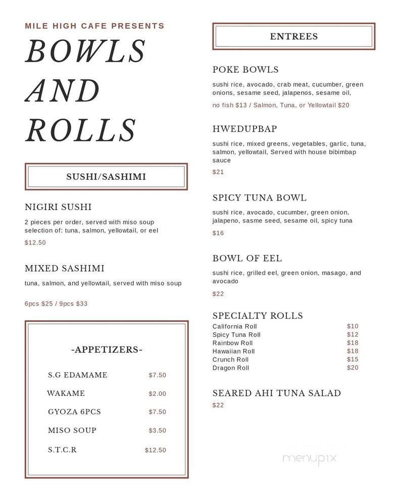Menu page 5