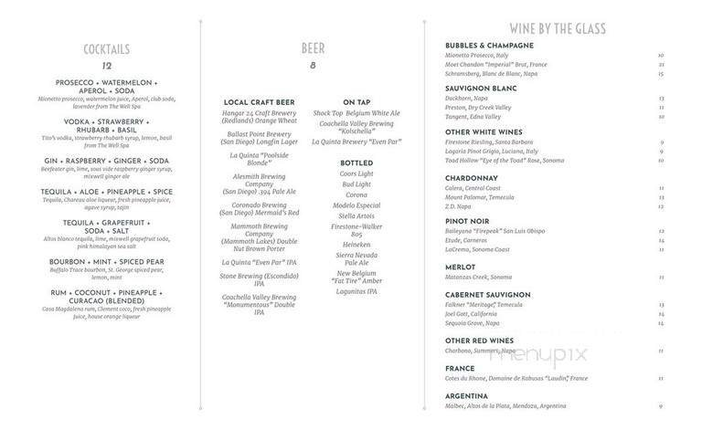 Menu page 6