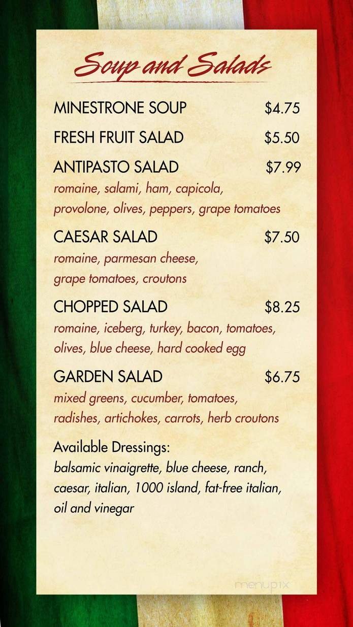 Menu page 2