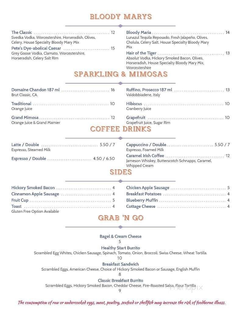 Menu page 2