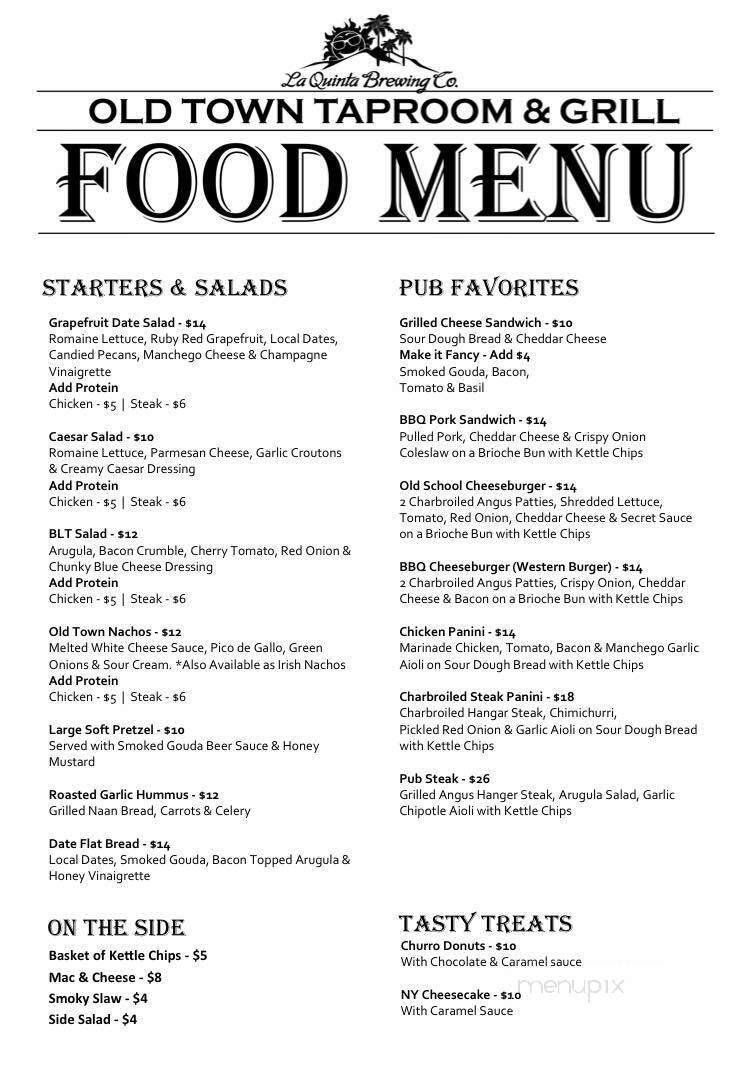 Menu page 2