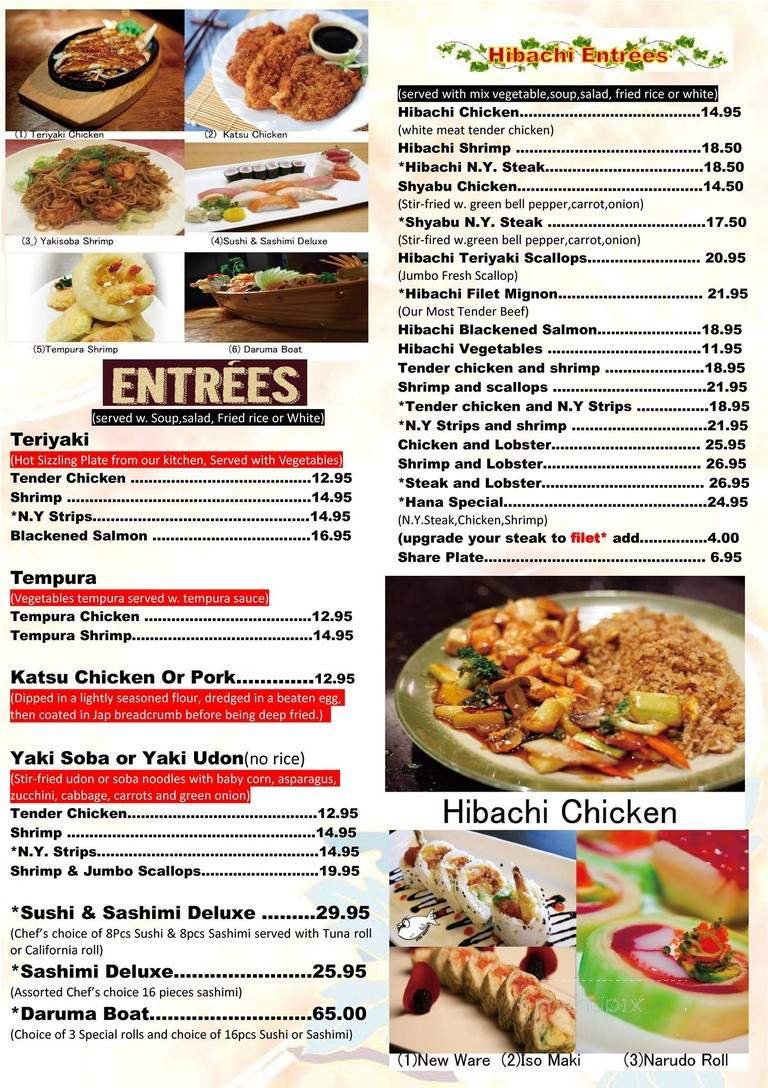 Menu page 3