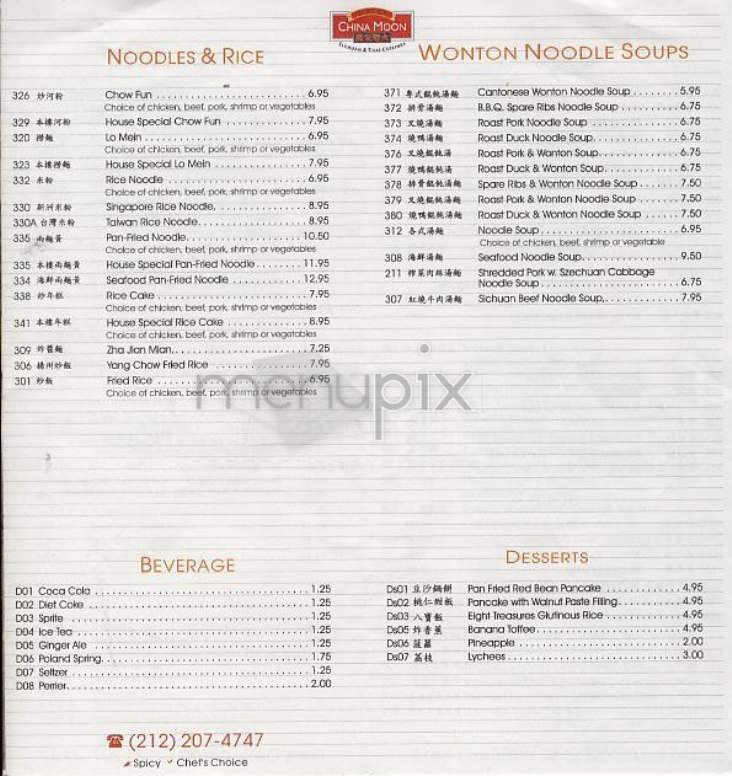 Menu page 4