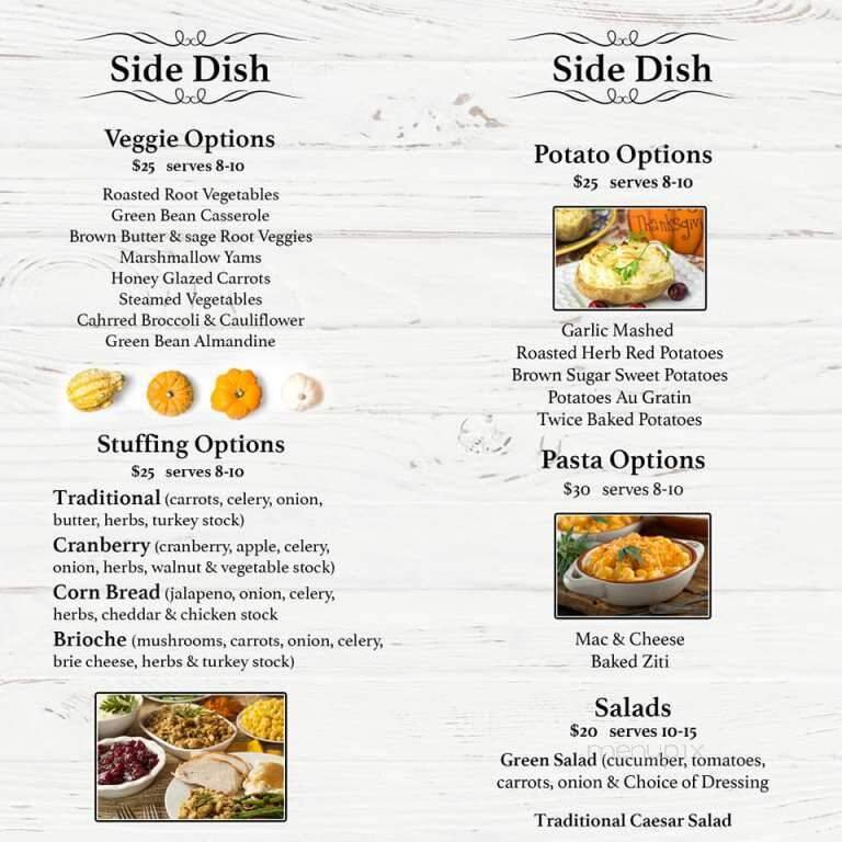 Menu page 1