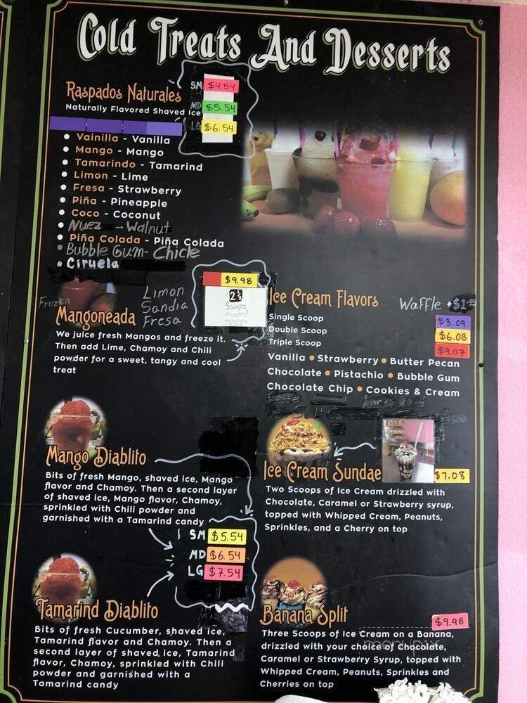Menu page 4