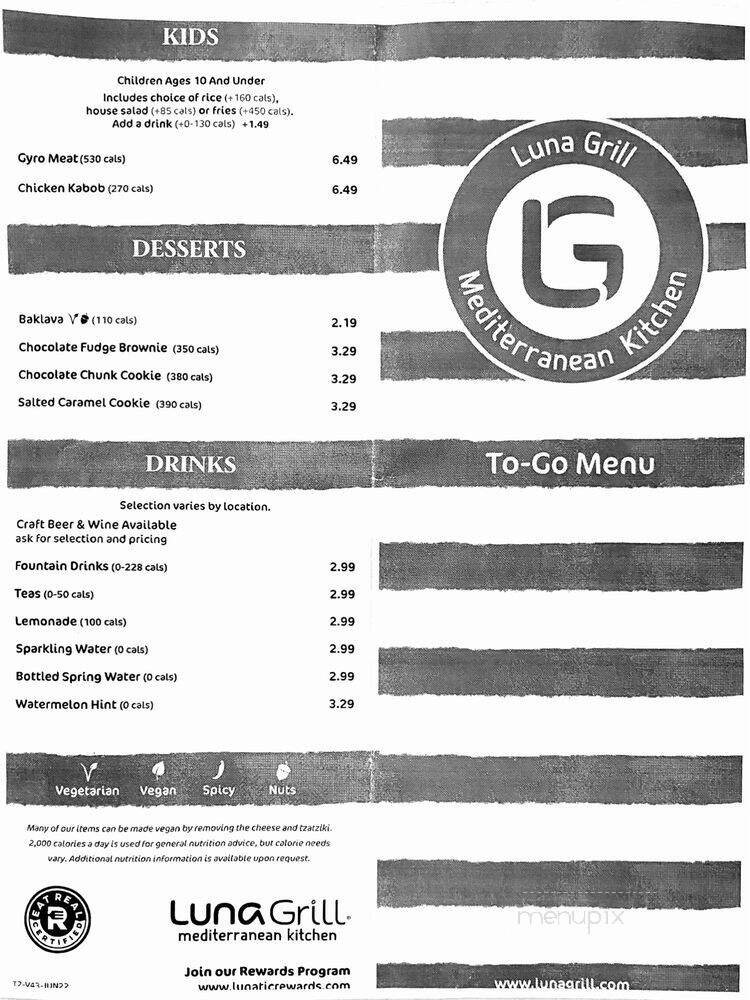 Menu page 6