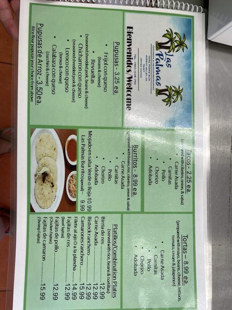 Menu page 3