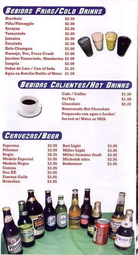 Menu page 3