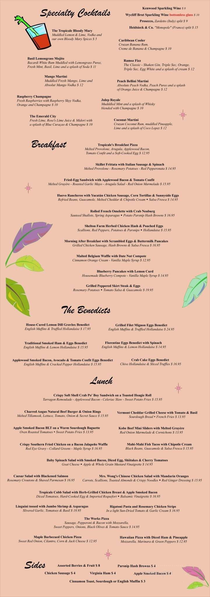Menu page 4