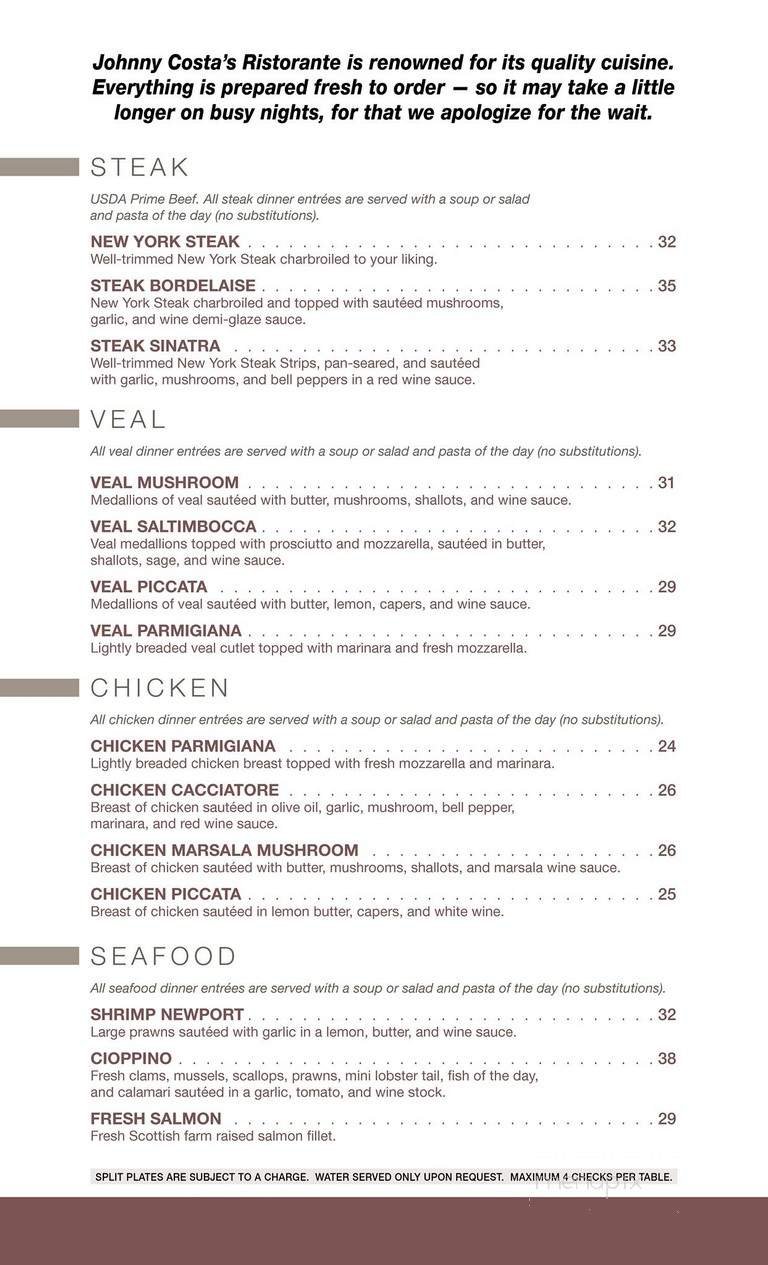Menu page 3