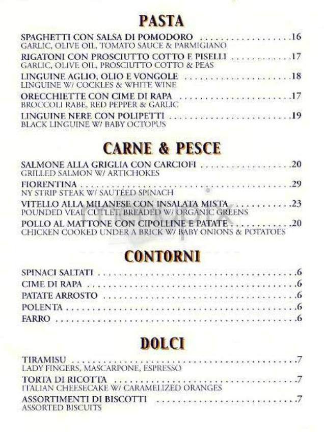Menu page 3
